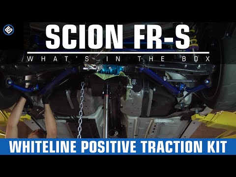 Whiteline Rear Positive Traction Kit Inserts - Scion FR-S/Subaru BRZ Install/Review