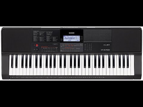 Casio CT-X700 Review / Overview / Demo