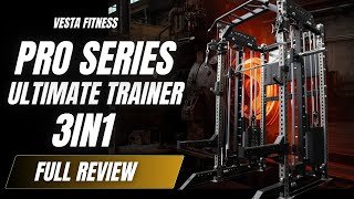 Vesta Fitness Pro Series 3IN1 Ultimate rack with Smith Machine Review!