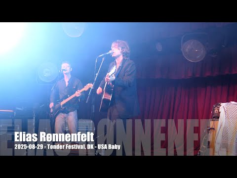 Elias Rønnenfelt - USA Baby - 2025-08-29 - Tønder Festival, DK