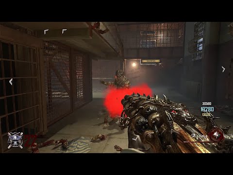 Black Ops 2 Zombies: Cell Block (Grief Mode) - Full Playthrough (No Commentary)