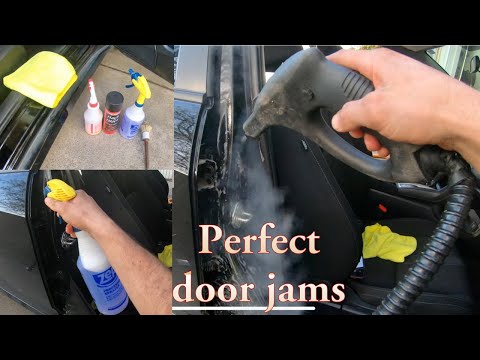 Best way to clean door jams / Auto Detailing