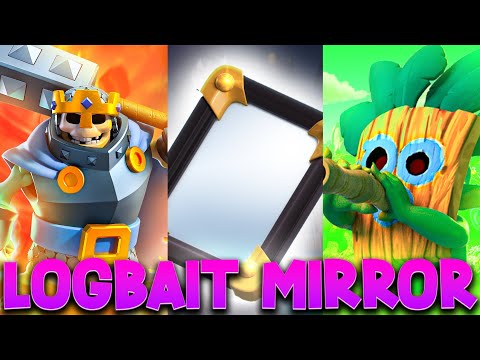 THIS NEW MIRROR BAIT DECK IS BROKEN 😱 - Clash Royale