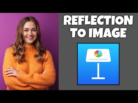 How To Add Reflection To An Image On Keynote | Step By Step Guide - Keynote Tutorial