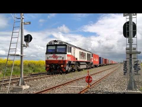 7922V SCT / SBR Container Train With CSR Class Diesel Locomotive (10/10/2019) - PoathTV Railways