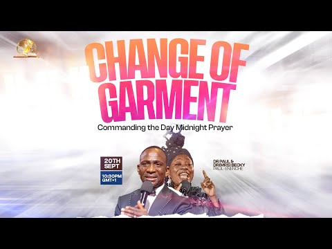 COMMANDING THE DAY MIDNIGHT PRAYER || CHANGE OF GARMENT || 20-09-2025