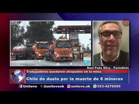 Chile de duelo por la muerte de seis mineros