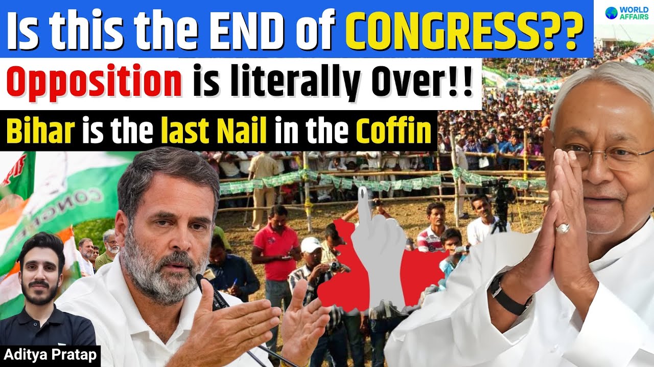 Rahul Gandhi ‘Truly Surprised’ | Modi’s ‘Mahila–Youth’ Formula Delivers | Bihar Election Results