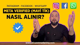 Meta Verified (Mavi Tik) Nasıl Alınır? İnstagram | Facebook  | WhatsAp