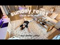 REALISTIC SUNDAY RESET VLOG Speed Cleaning Coffee Taking My Christmas Tree Down