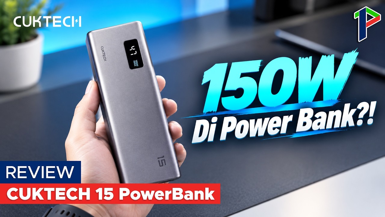 20.000mAh, 150W! Power Bank Ini Bisa Buat Laptop! - Cuktech 15 Power Bank | Review Indonesia