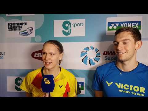 LINDA EFLER & MARVIN SEIDEL (GER) - Scottish Open 2018