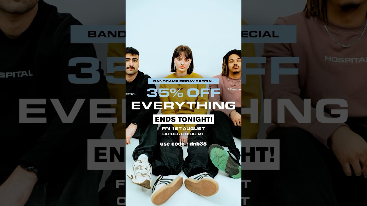 Bandcamp Friday just got heavier 🔊 35% off storewide — use ‘DNB35’ at checkout 💥 #bandcamp #dnb