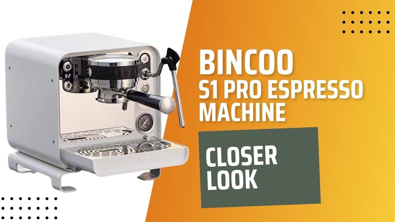 Closer look at the Bincoo S1 Pro Espresso Machine #bincoocoffee