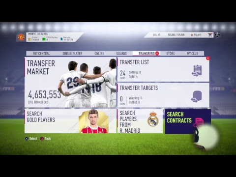 FIFA 18 ultimate Team "Road to division 1"