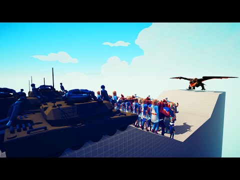 Greater Dragon vs EVERY FACTION | TABS ⚔️ Totally Accurate Battle Simulator ⚔️