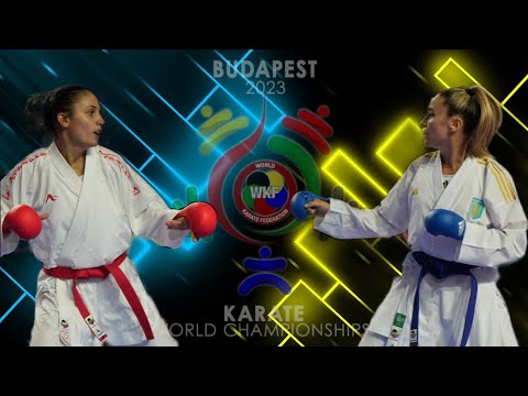 Anzhelika Terliuga - Ivet Goranova: Real semi-final at World Championship 2023