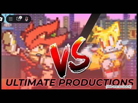 Fire Sonic vs super tails (my movie sprite battle animation)