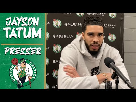 Jayson Tatum On His 51 POINT Game, Setting Celtics Franchise Record | Postgame Interview