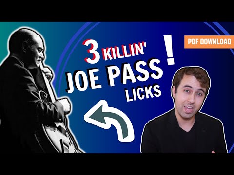 3 KILLIN' Joe Pass Licks!