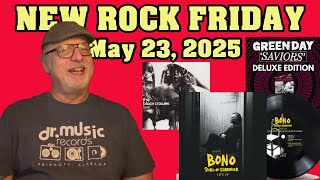 This Week&#39;s Rock Releases - Bono SOLO, Cure Remix, Green Day DELUXE, BNL Acoustic!