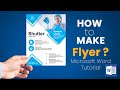 How to Make a Flyer using Microsoft Word   ⬇  DOWNLOAD FREE