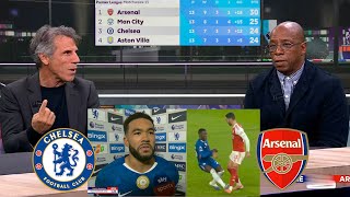 Download lagu Chelsea vs Arsenal 1-1 Reece James Reacts To Caicedo's Red Card🤬 Ian Wright Crazy Reaction mp3