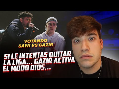 LE INTENTÓ QUITAR LA LIGA A GAZIR E INVOCÓ AL DIOS DEL INGENIO - GAZIR VS SAWI ELEKIPO - VOTANDO FMS