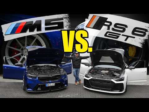 BMW M5 Touring (G99) vs. AUDI RS6 GT im Vergleich! / Darum muss der M5 nach 6 Wochen wieder weg!