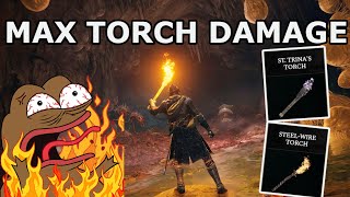 This Is What Max Torch Damage Looks Like In Elden Ring