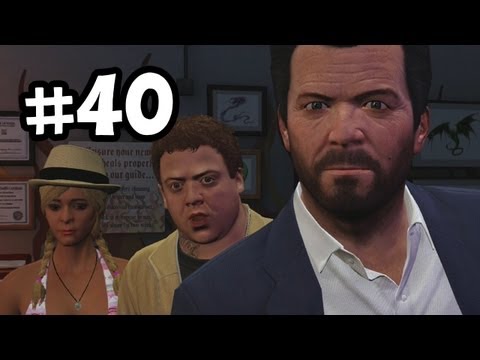 Grand Theft Auto 5 Part 40 Walkthrough Gameplay - Reuniting the Family - GTA V Lets Play