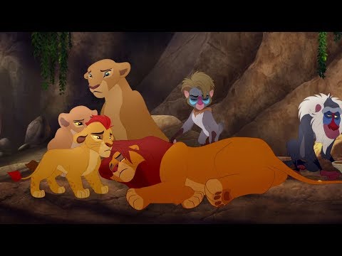 Lion Guard: Good King Simba song / Simba is stung! | The Scorpion's Sting HD Cli[p