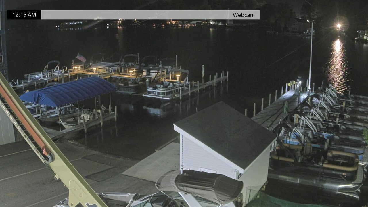 Live webcam view of Winnisquam Marina & Fuel Dock