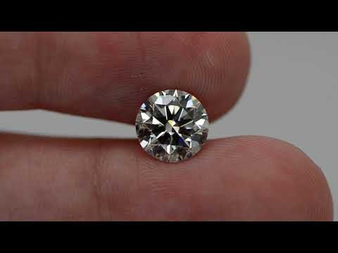 Loose Round Shape Lab Grown Diamond 2.01 Carat G/VS1
