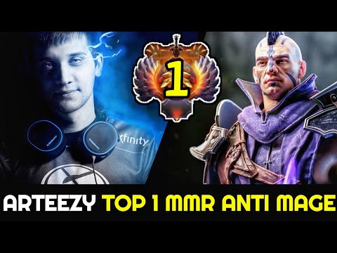 ARTEEZY Top 1 MMR Anti Mage - Keep Farming & Carry the Game Dota 2