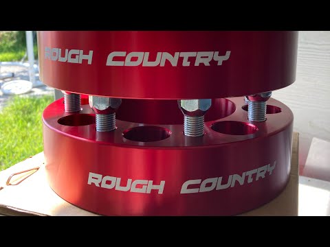 How to install 2” wheel spacers