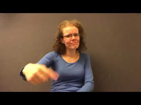 How to Sign Nail in Auslan
