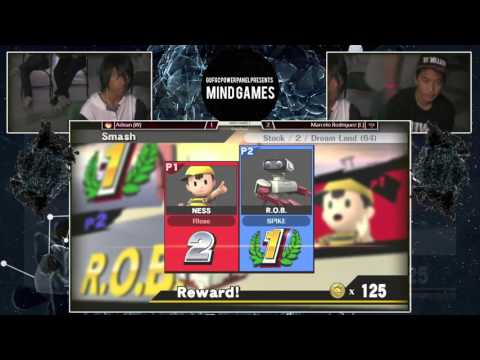 Adrian Cabradilla vs Marcelo Rodriguez - Grand Finals - Smash 4 - MIND GAMES 3