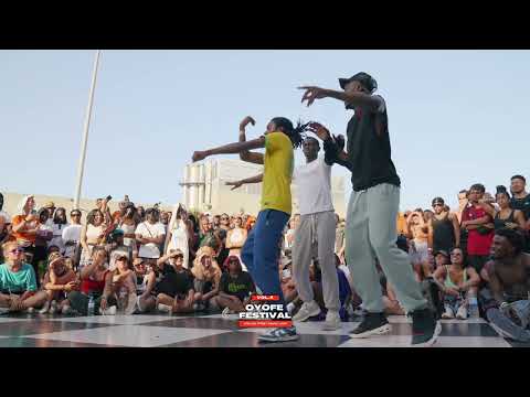 OYOFE BATTLE VOL.4 | 3VS3 OPEN STYLES AFRICAN MUSIC | GWENDOLINE DARREN WILLIS vs DIKILA HISMA KLEY