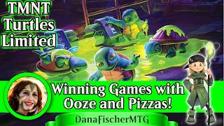Magic MTG Arena - Teenage Mutant Ninja Turtles TMNT Sealed - Winning Games with The Ooze and Pizzas!