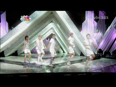 090809 SNSD' Genie 2PM TaecYeon WooYoung SHINee Key TaeMin & MC Mong HD