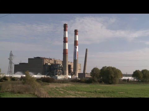 Cardem - tir à l'explosif des 3 cheminées EDF Richemont