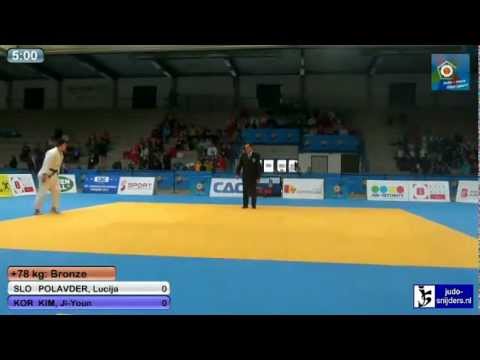Judo 2013 European Open Oberwart: Polavder (SLO) - Kim (KOR) [+78kg] bronze