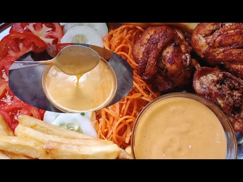 SAUCE VINAIGRETTE À LA MOUTARDE 🌼 SAUCE SALADE FAIT MAISON 🥗 recette comorienne 🌼 #Roukianass