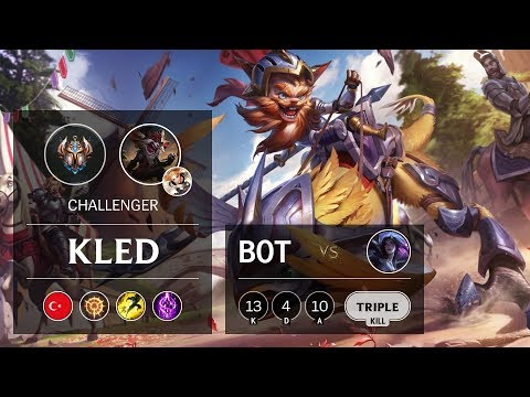 Kled Bot vs Kai'Sa - TR Challenger Patch 9.22