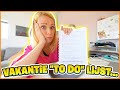 MiJN VAKANTiE "TO DO" LiST VERDER AFMAKEN ... ? | Bellinga Vlog #2896