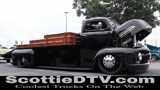 1951 Ford COE Hot Rod Heavy Duty Truck 2023 NSRA Street Rod Nationals Louisville KY