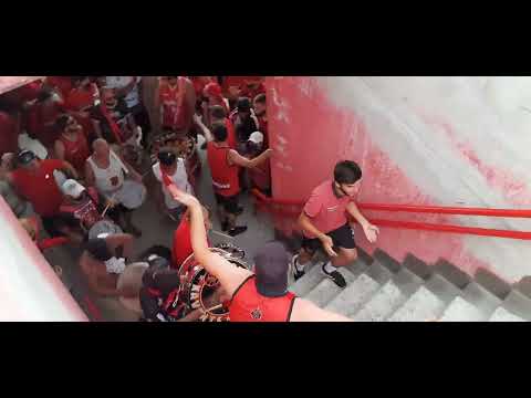 Esquadrão xavante chegando no estádio