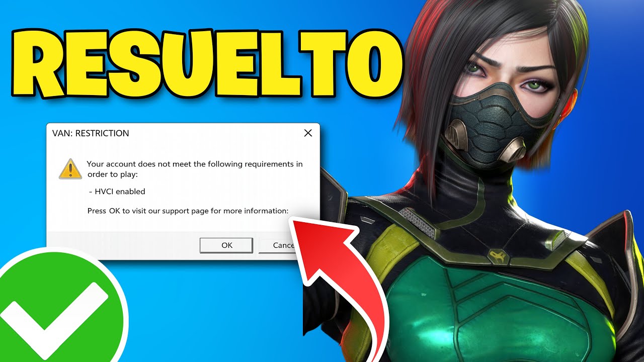 Valorant Error HVCI Esta Activado  Windows 11 - Solucion🎮