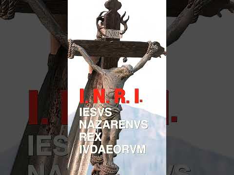 Jesus of Nazareth, King of the Jews #inri #history #shorts #religious #wars